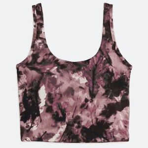Under Armour Women's Pink and Black Crop Top